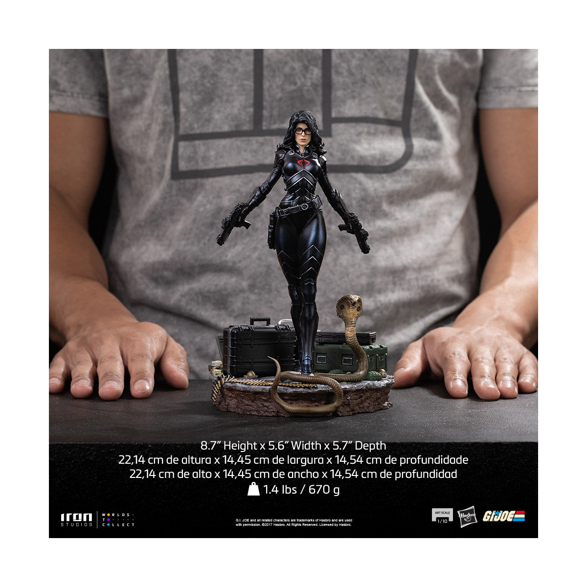 Iron Studios G.I.Joe - Destro Art Scale 1/10 Figurine