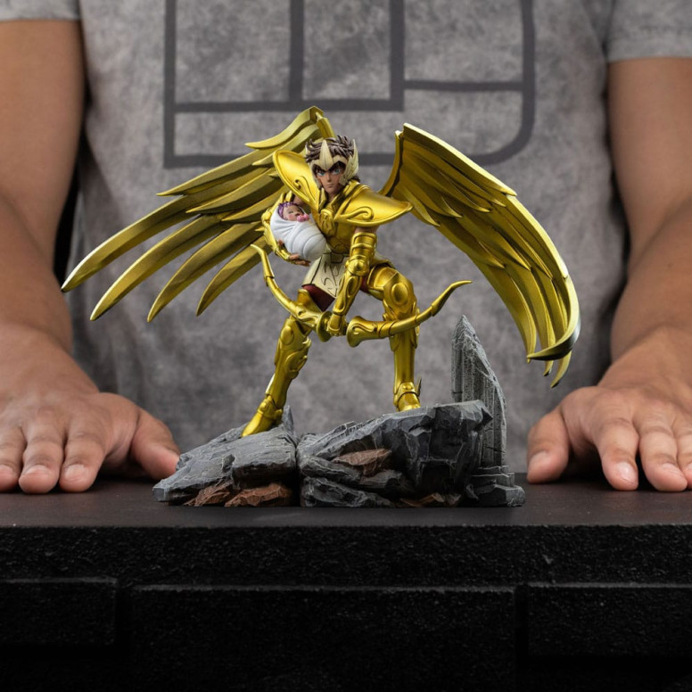 Iron Studios - Saint Seiya - Sagittarius Aiolos Art Scale 1/10 - Cavalieri dello Zodiaco