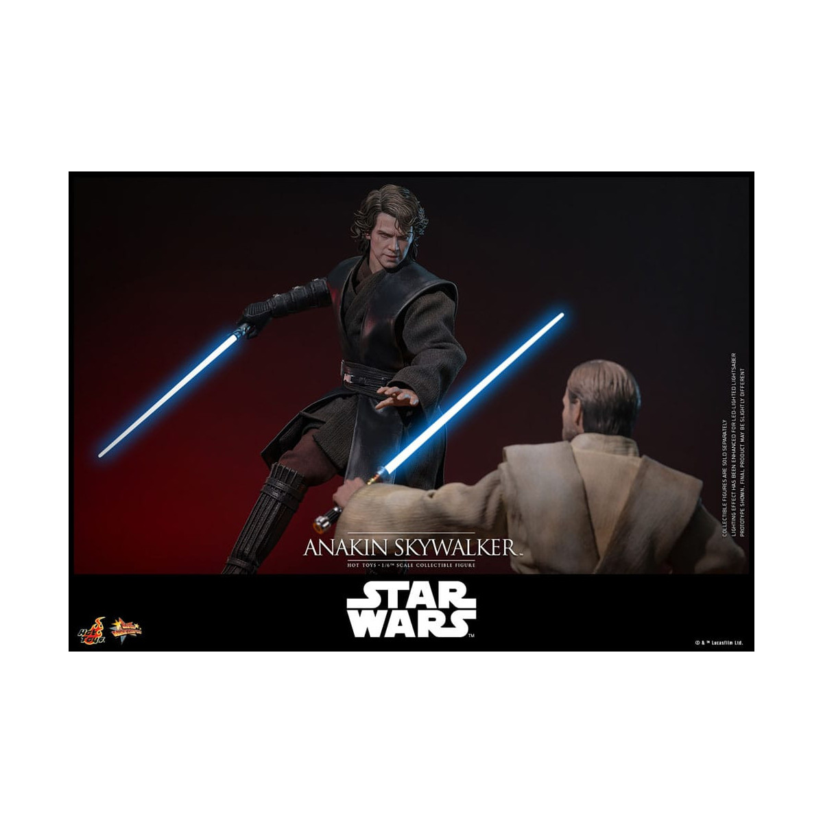 Hot toys Star Wars: Anakin Skywalker MMS839 1/6 - Episodio III: La vendetta dei Sith