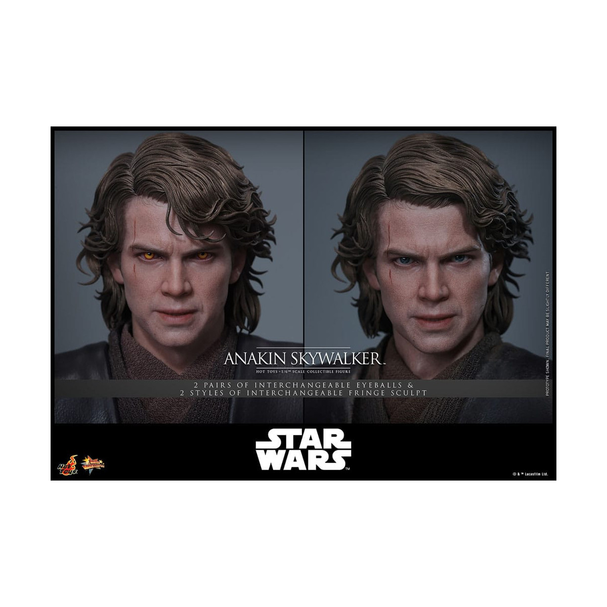 Hot toys Star Wars: Anakin Skywalker MMS839 1/6 - Episodio III: La vendetta dei Sith