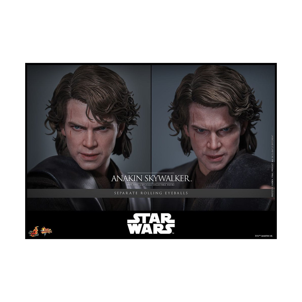 Hot toys Star Wars: Anakin Skywalker MMS839 1/6 - Episodio III: La vendetta dei Sith
