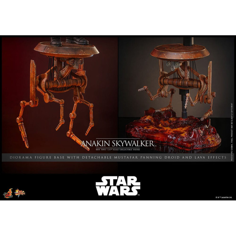 Hot toys Star Wars: Anakin Skywalker MMS839 1/6 - Episodio III: La vendetta dei Sith