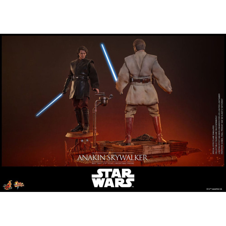 Hot toys Star Wars: Anakin Skywalker MMS839 1/6 - Episodio III: La vendetta dei Sith