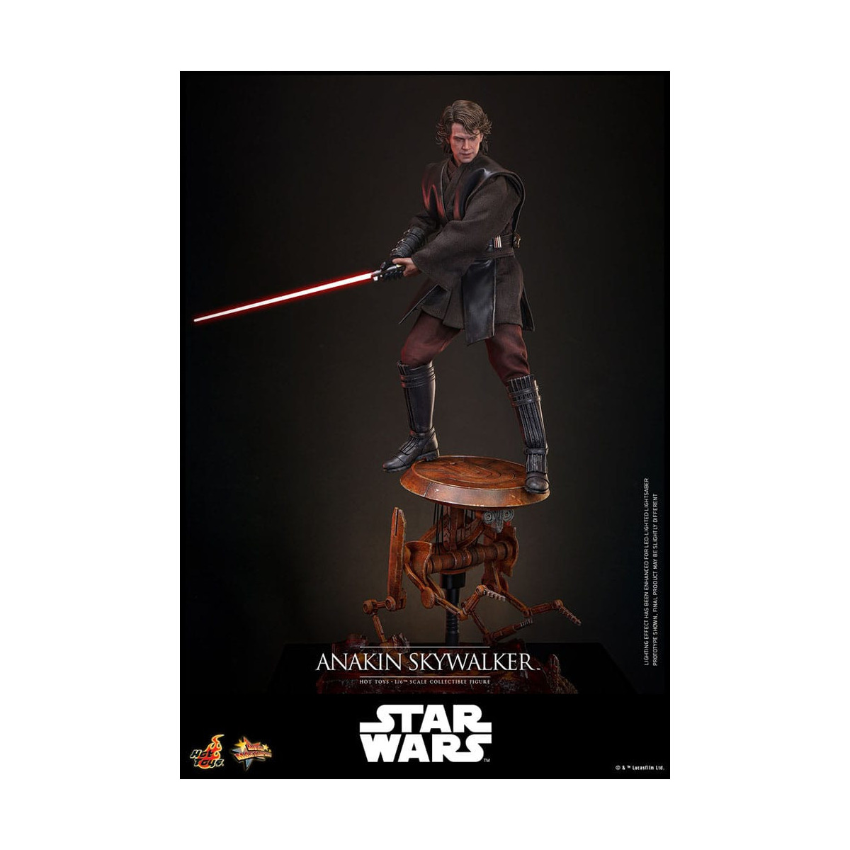 Hot toys Star Wars: Anakin Skywalker MMS839 1/6 - Episodio III: La vendetta dei Sith
