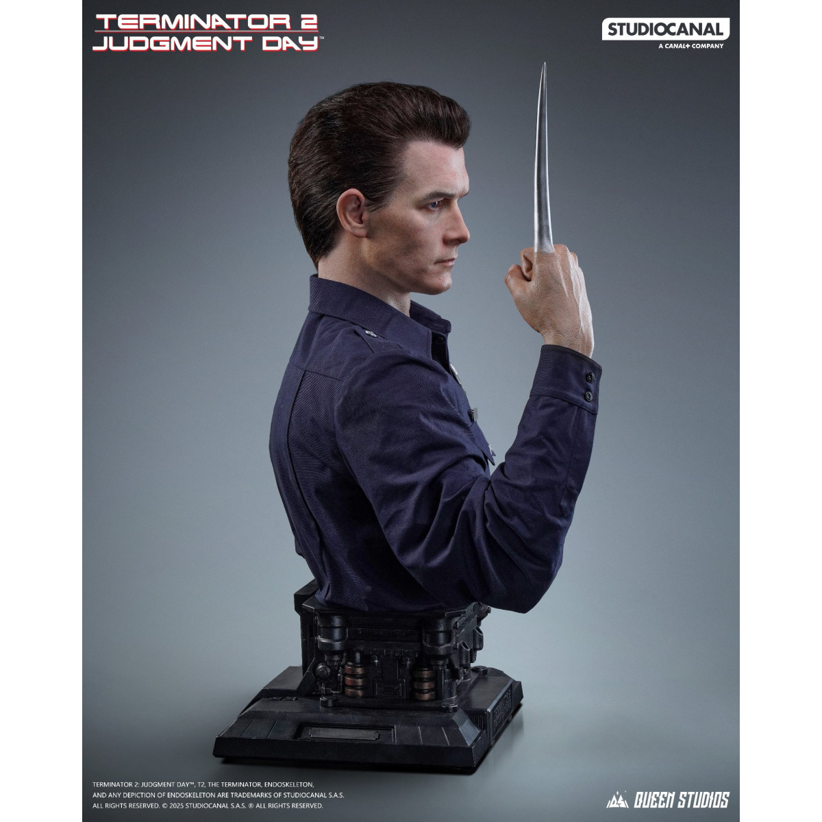 Queen studios - Terminator 2 - T1000 Busto a grandezza naturale 2.0