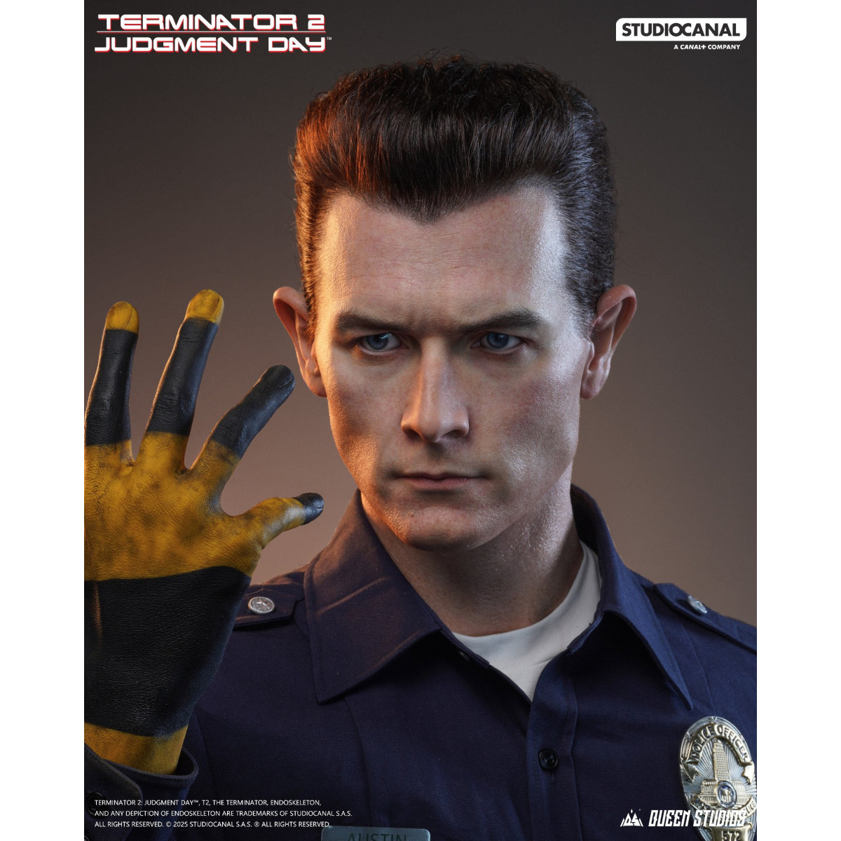 Queen studios - Terminator 2 - T1000 Busto a grandezza naturale 2.0