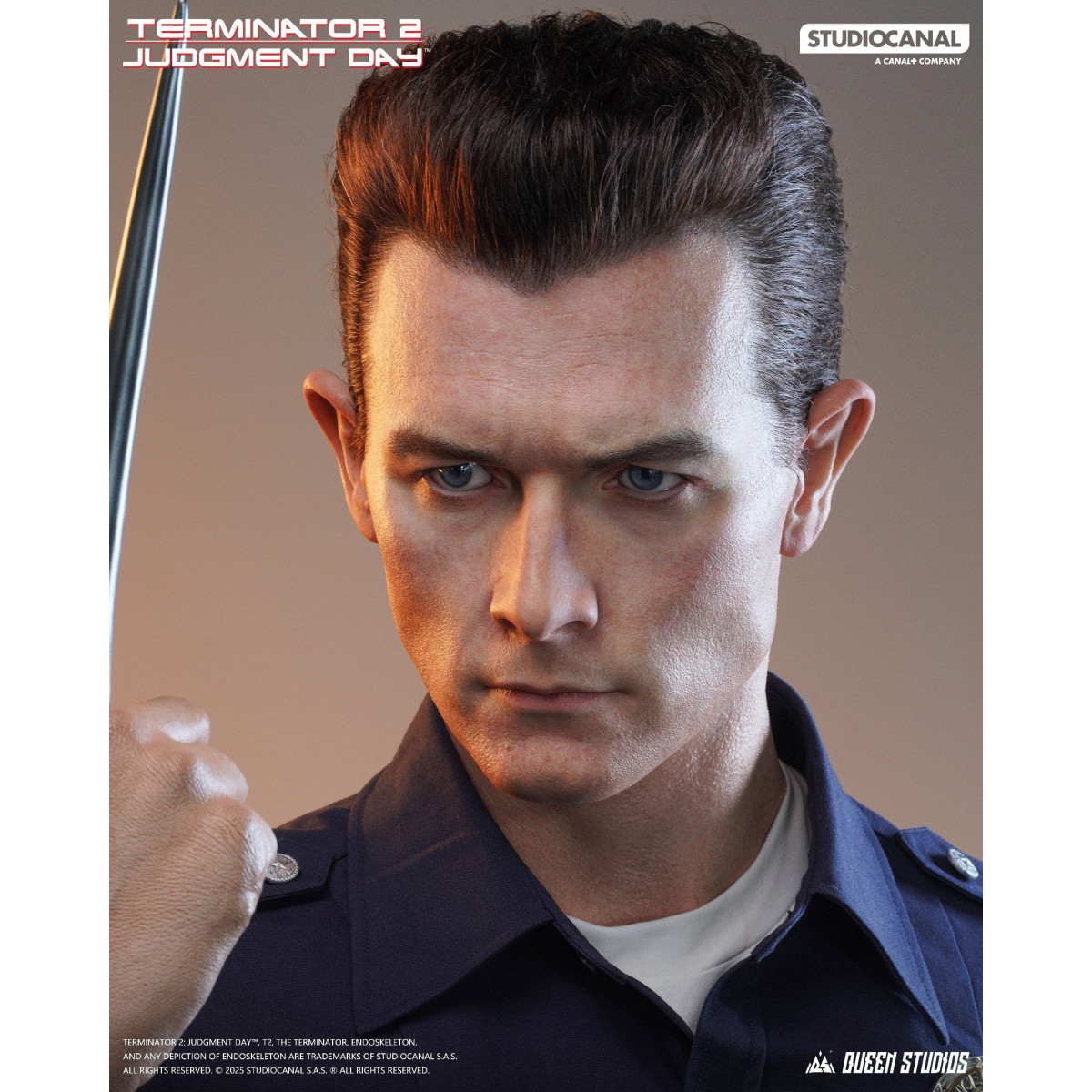 Queen studios - Terminator 2 - T1000 Busto a grandezza naturale 2.0