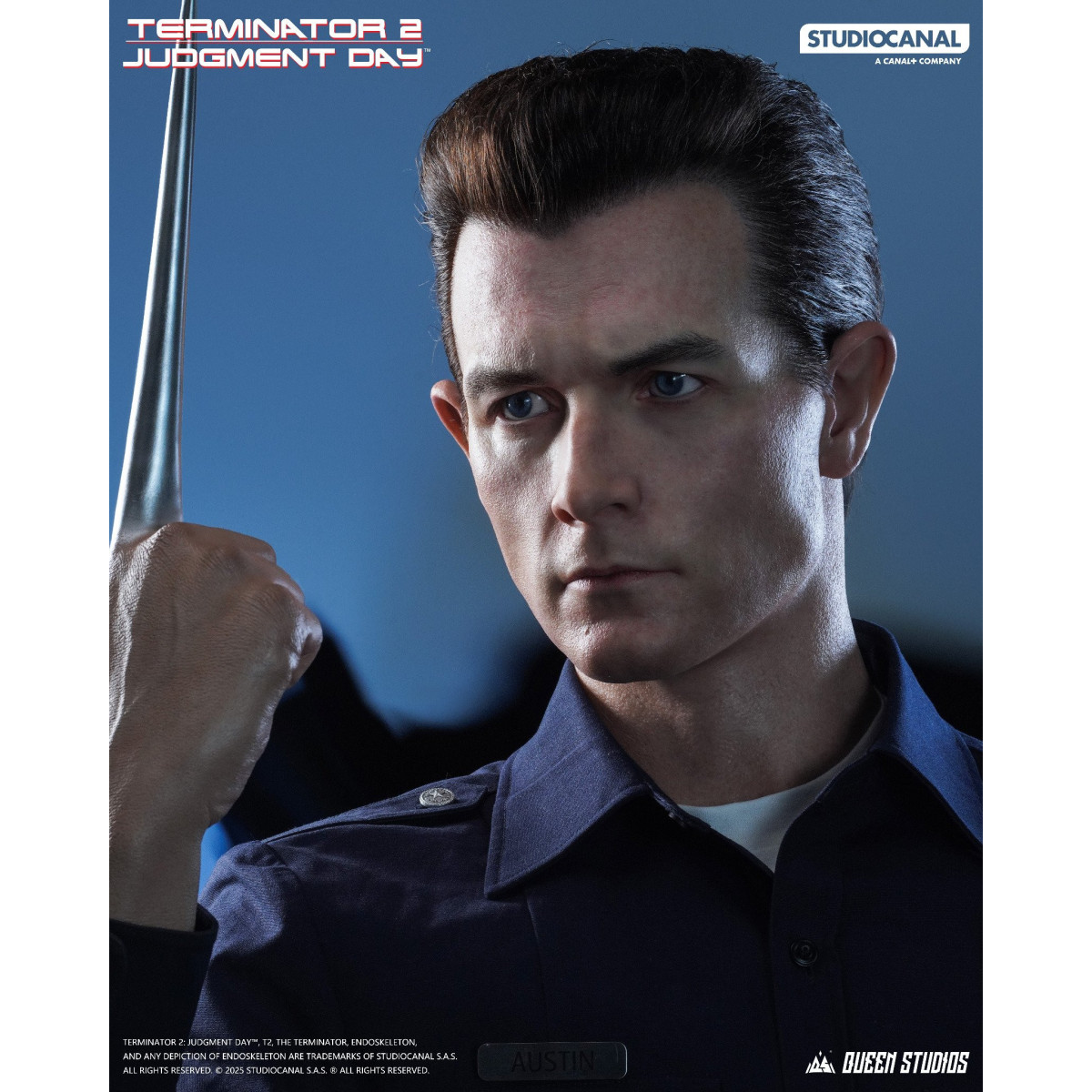 Queen studios - Terminator 2 - T1000 Busto a grandezza naturale 2.0