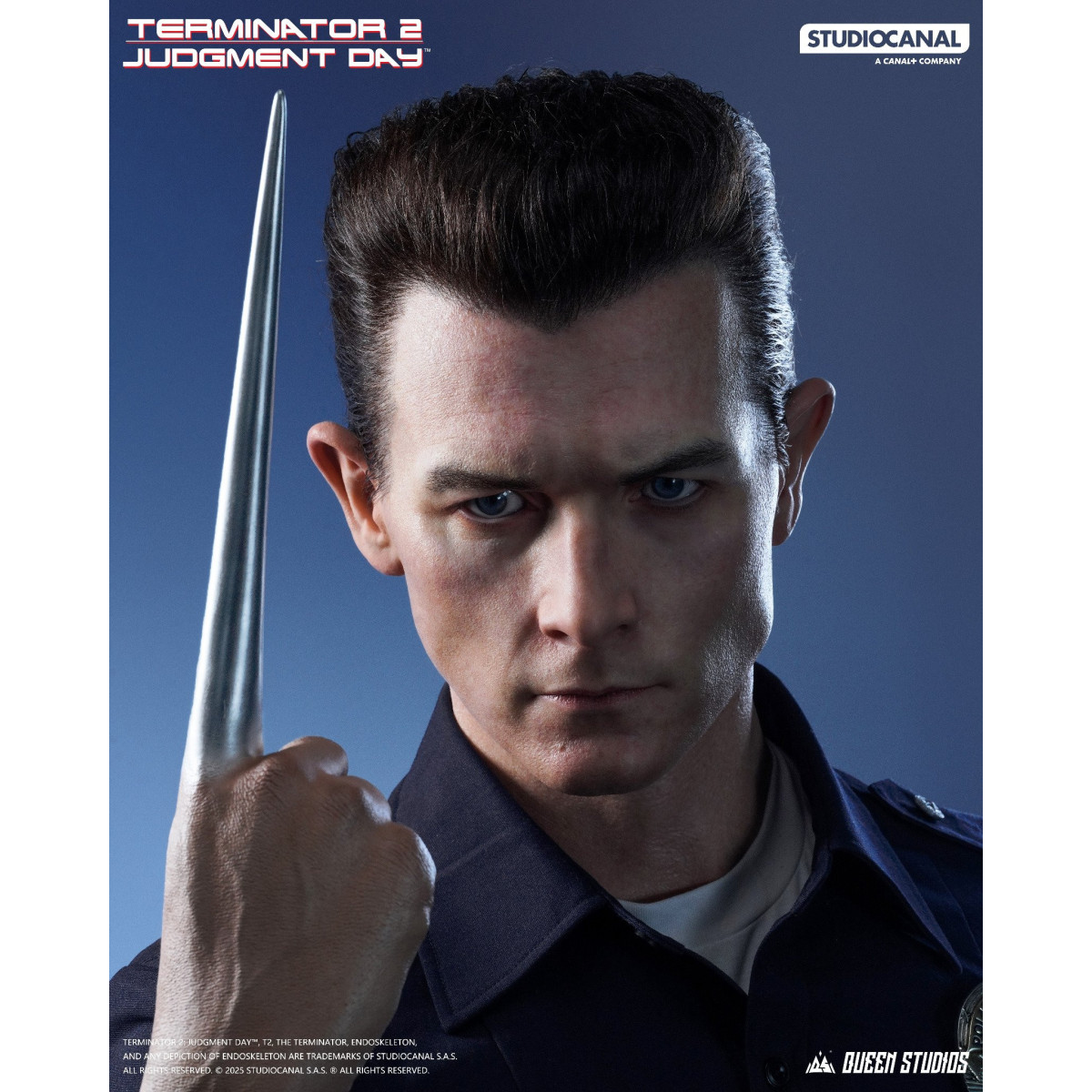 Queen studios - Terminator 2 - T1000 Busto a grandezza naturale 2.0
