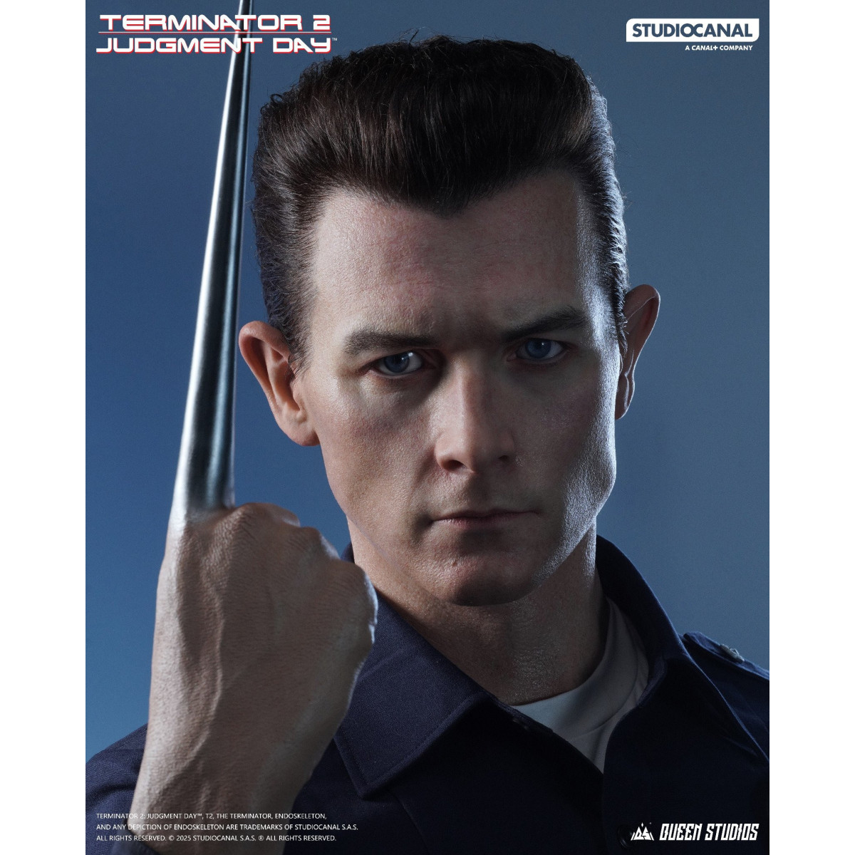 Queen studios - Terminator 2 - T1000 Busto a grandezza naturale 2.0