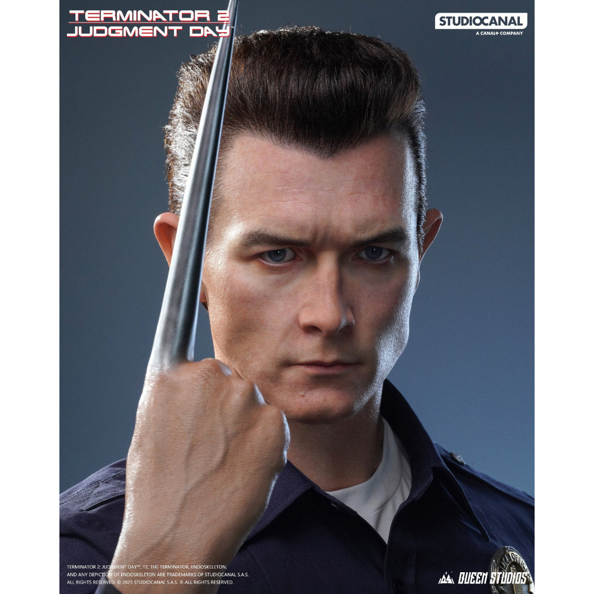 Queen studios - Terminator 2 - T1000 Busto a grandezza naturale 2.0