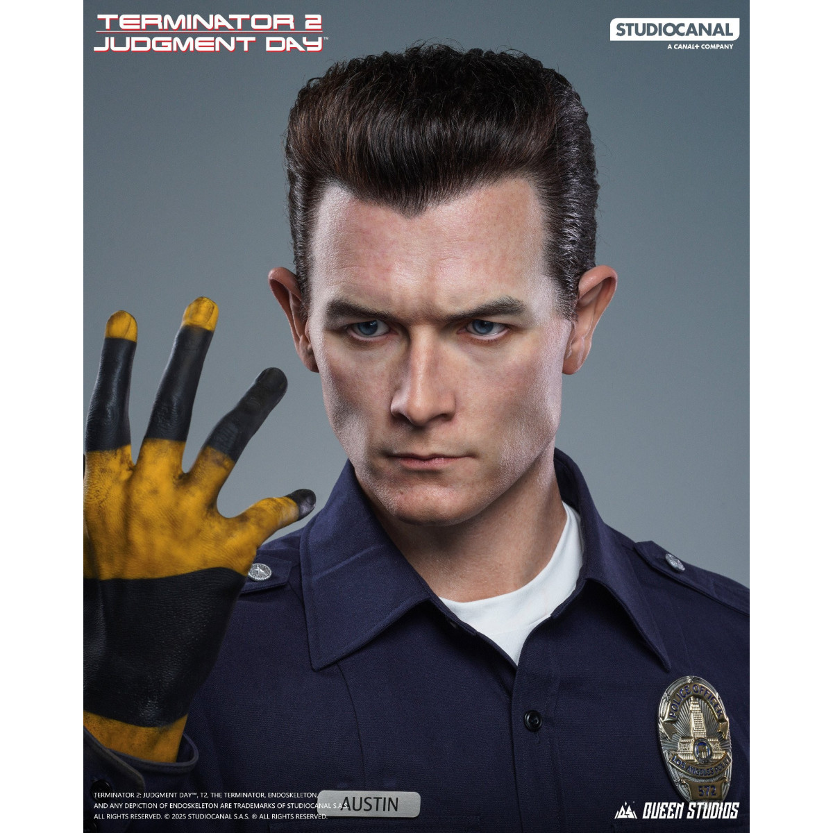 Queen studios - Terminator 2 - T1000 Busto a grandezza naturale 2.0