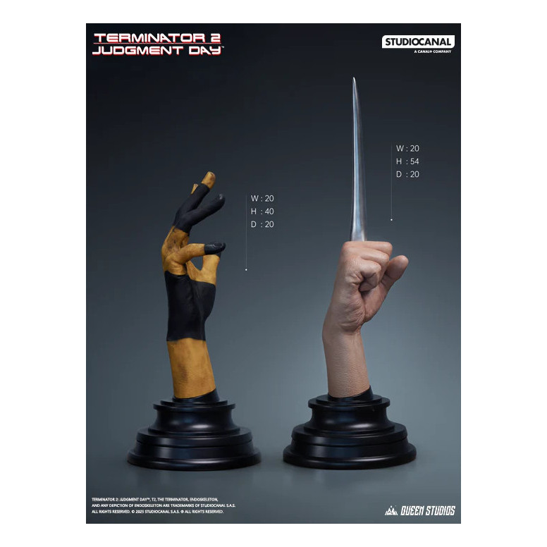 Queen studios - Terminator 2 - T1000 Busto a grandezza naturale 2.0