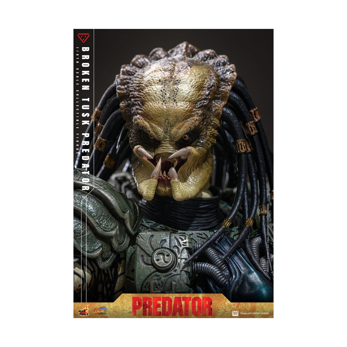 Hot Toys - Alien vs Predator - Predatore dalla zanna rotta 1/6 CMS029