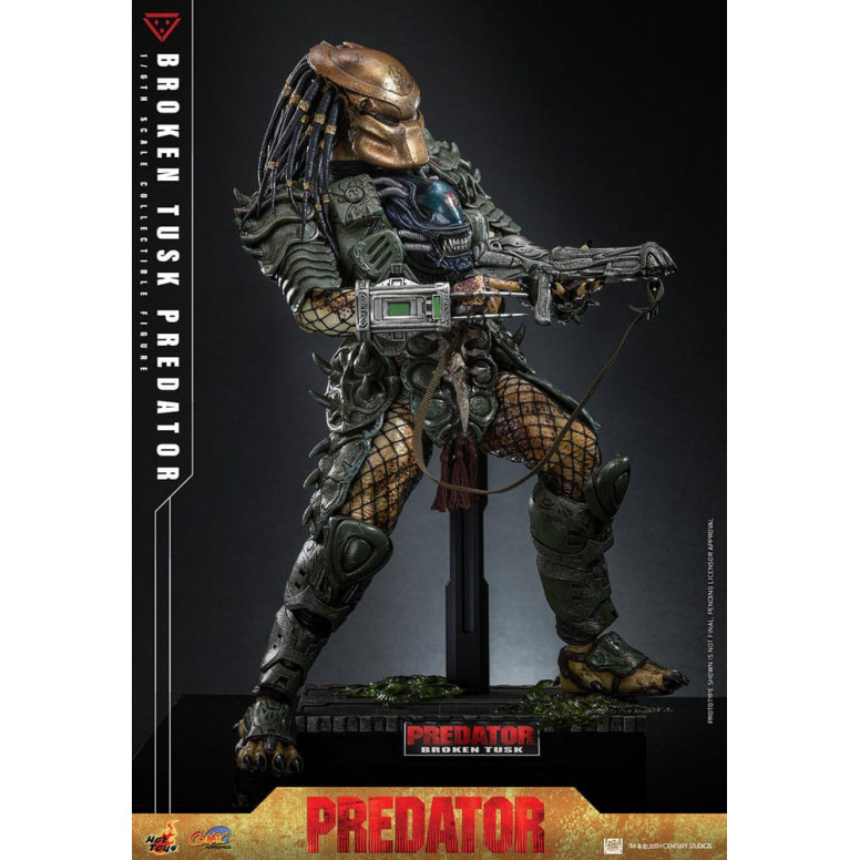 Hot Toys - Alien vs Predator - Predatore dalla zanna rotta 1/6 CMS029
