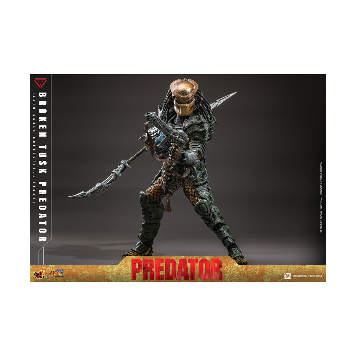 Hot Toys - Alien vs Predator - Predatore dalla zanna rotta 1/6 CMS029