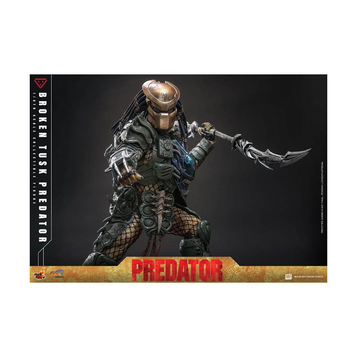 Hot Toys - Alien vs Predator - Predatore dalla zanna rotta 1/6 CMS029