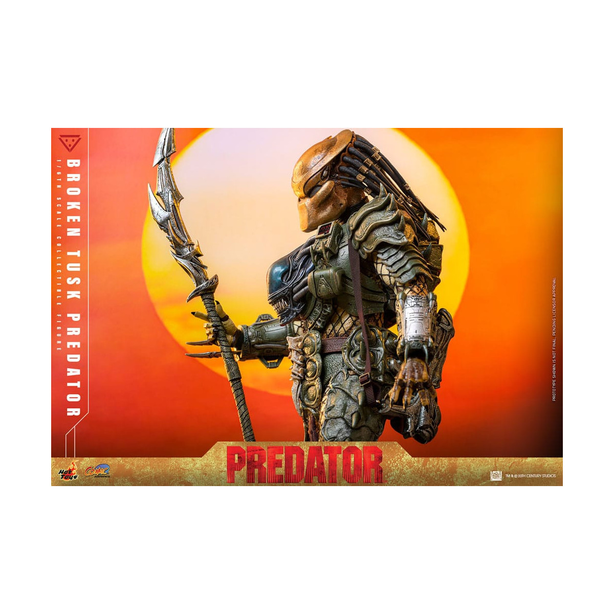 Hot Toys - Alien vs Predator - Predatore dalla zanna rotta 1/6 CMS029