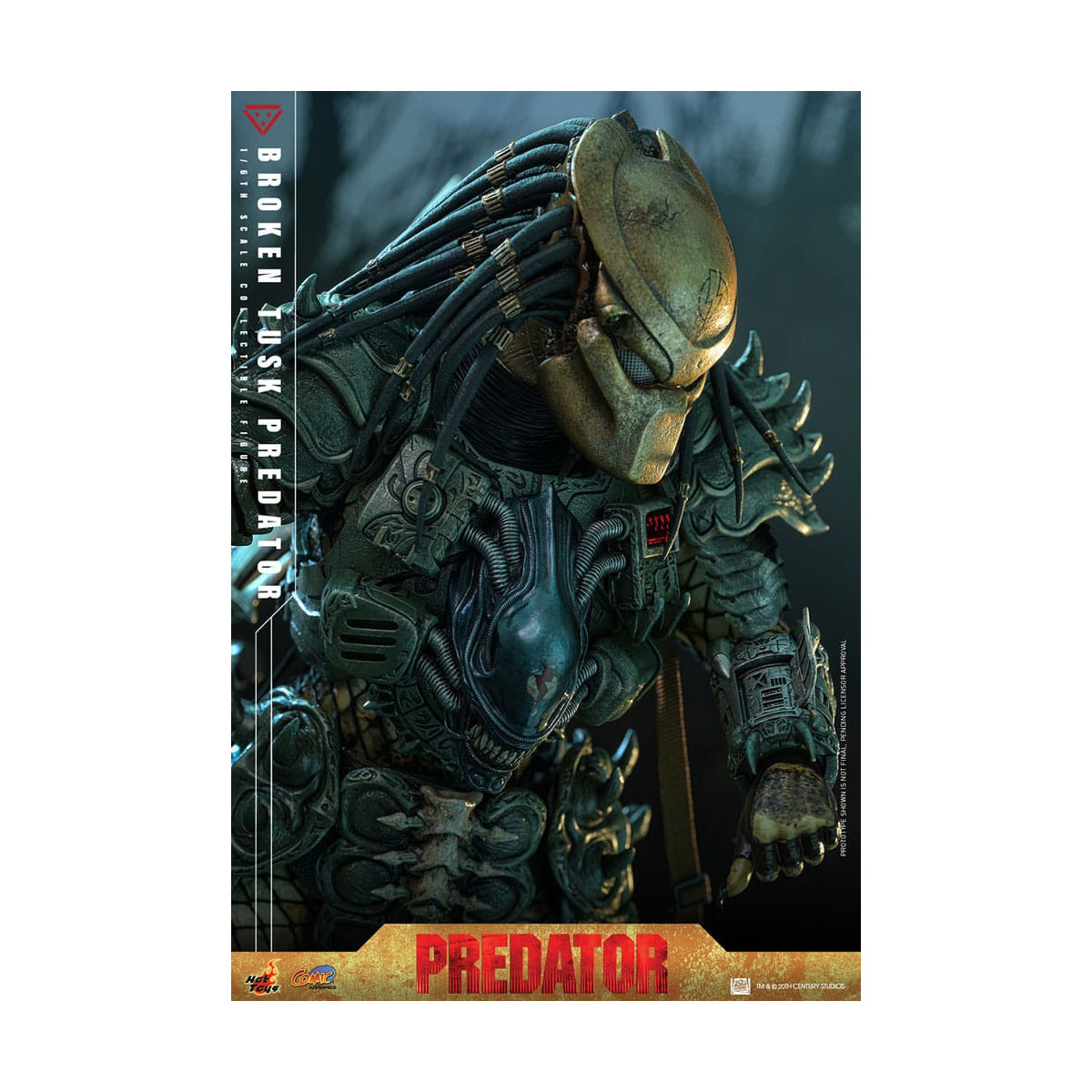 Hot Toys - Alien vs Predator - Predatore dalla zanna rotta 1/6 CMS029