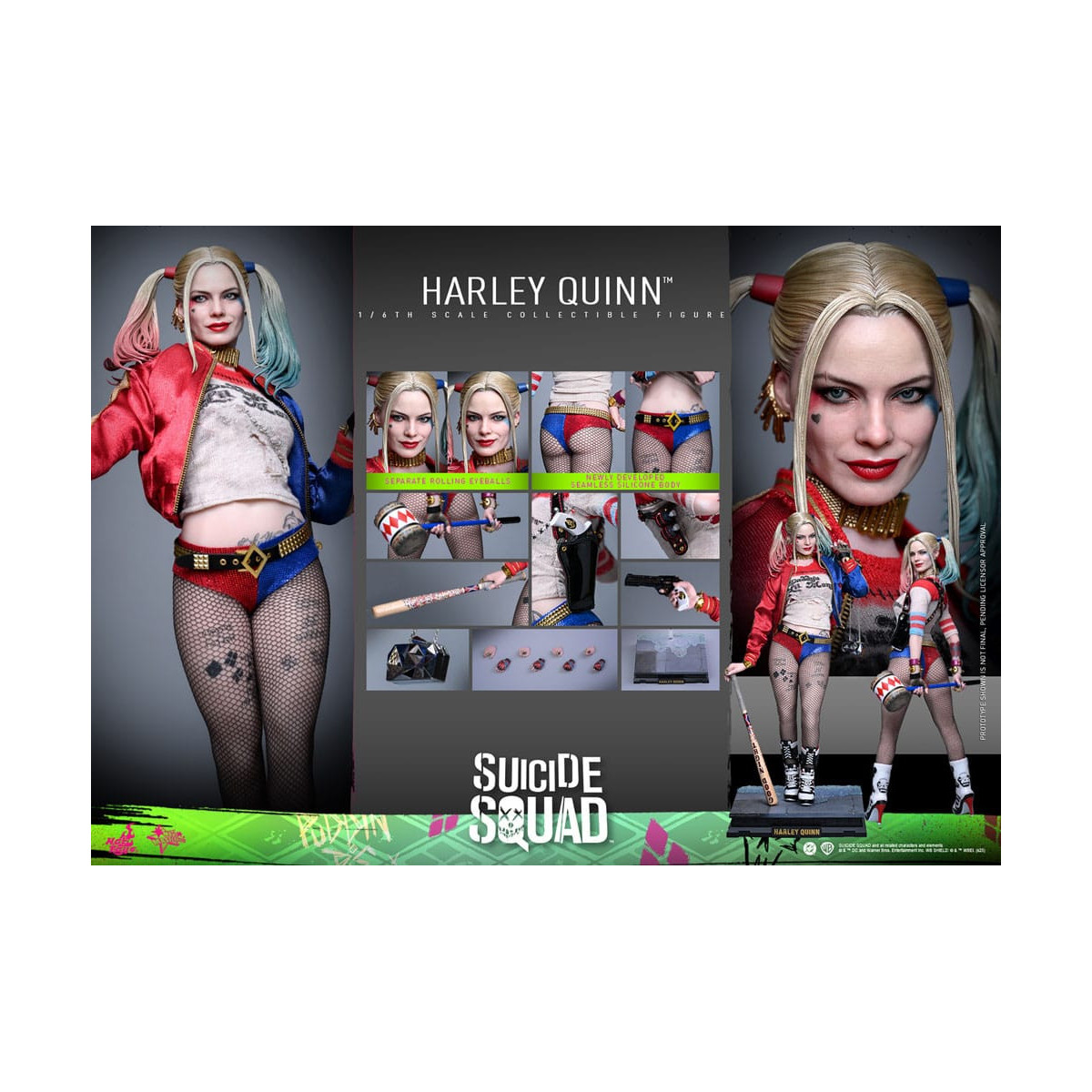 Hot Toys Suicide Squad FIgurine 1/6 Harley Quinn | Figurine collector