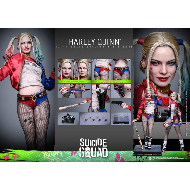 Hot Toys Suicide Squad FIgurine 1/6 Harley Quinn | Figurine collector