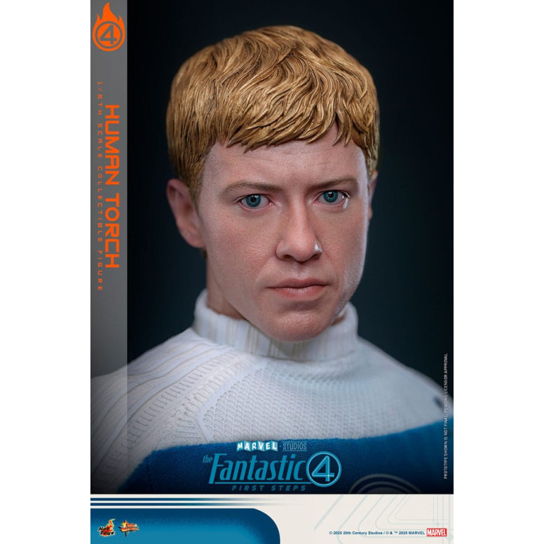 Hot Toys Marvel - Fantastici Quattro: Primi Passi - Torcia Umana MMS 1/6 - Johnny Storm