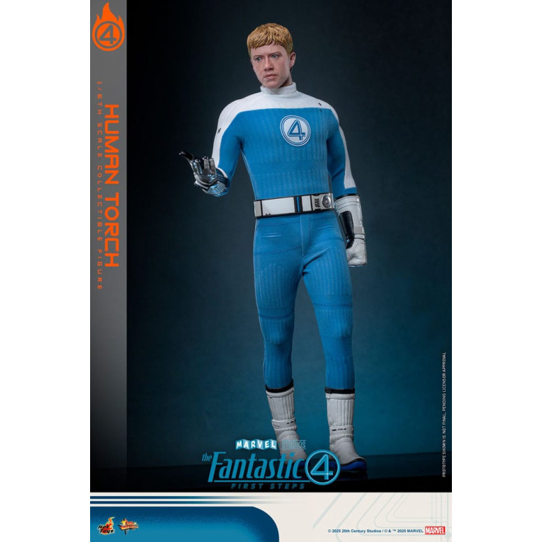 Hot Toys Marvel - Fantastici Quattro: Primi Passi - Torcia Umana MMS 1/6 - Johnny Storm