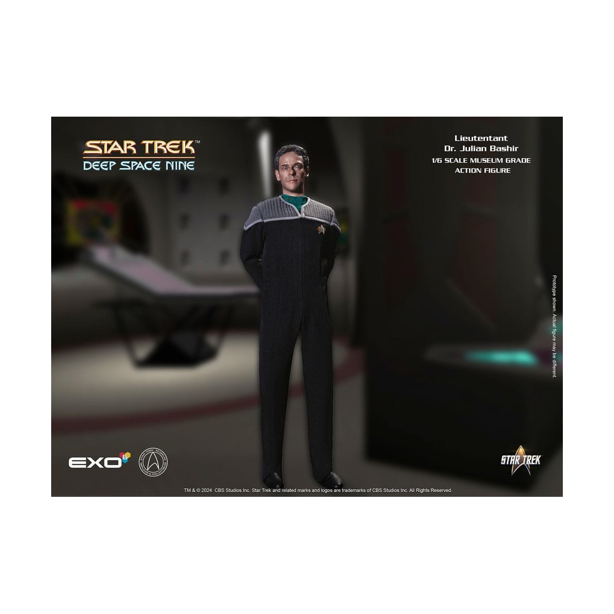 EXO-6 - Star Trek: Deep Space Nine - Julian Bashir Figura in scala 1:6