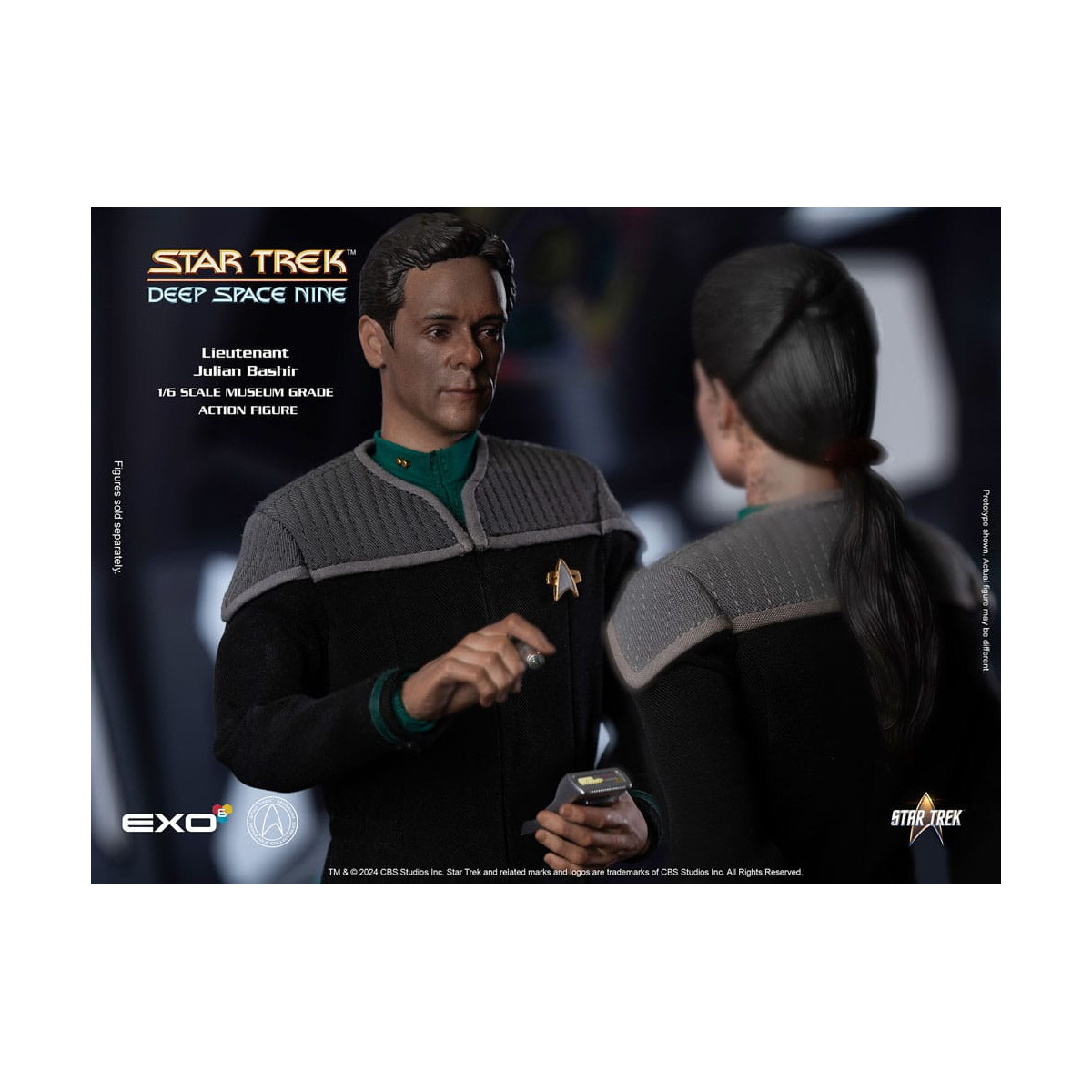 EXO-6 - Star Trek: Deep Space Nine - Julian Bashir Figura in scala 1:6