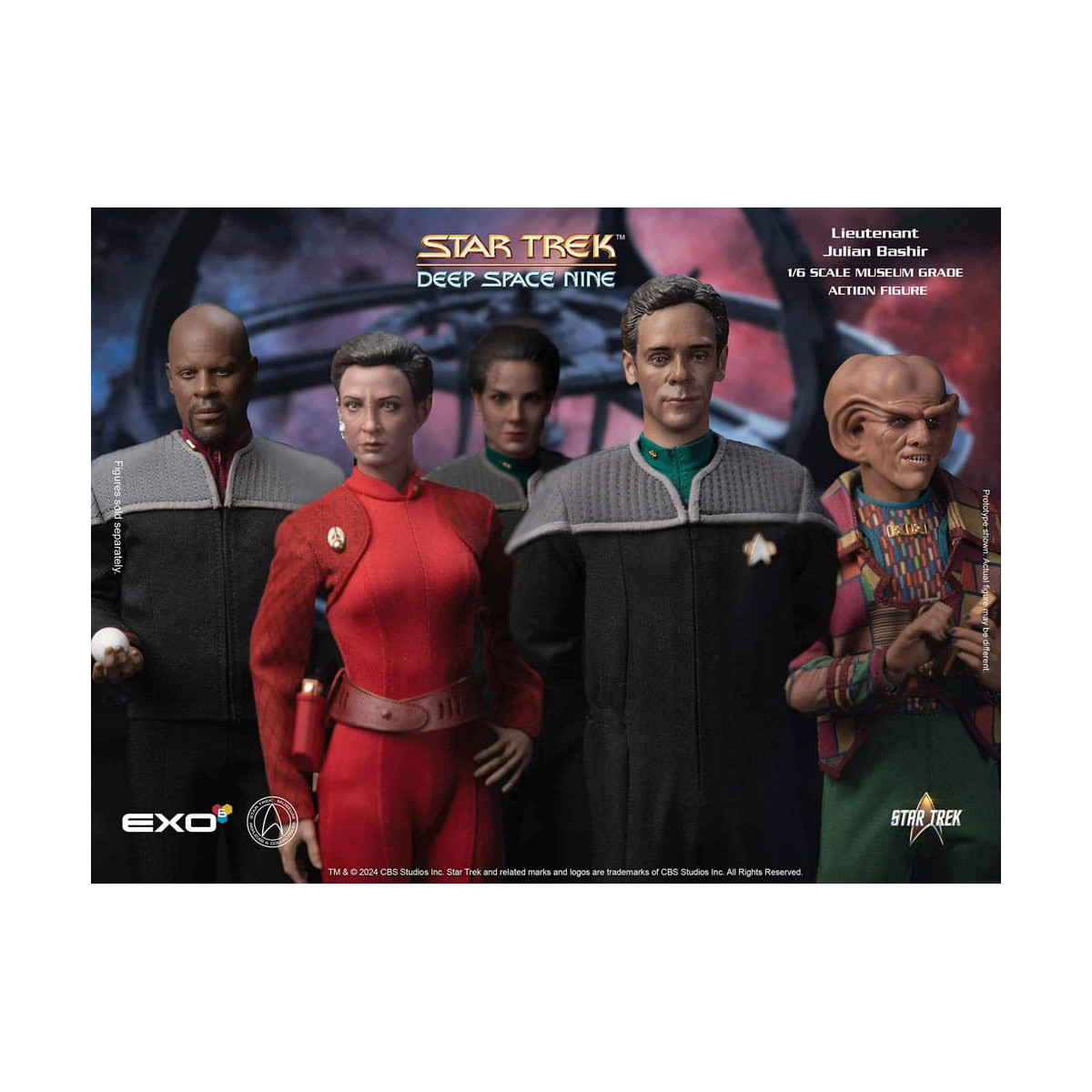 EXO-6 - Star Trek: Deep Space Nine - Julian Bashir Figura in scala 1:6
