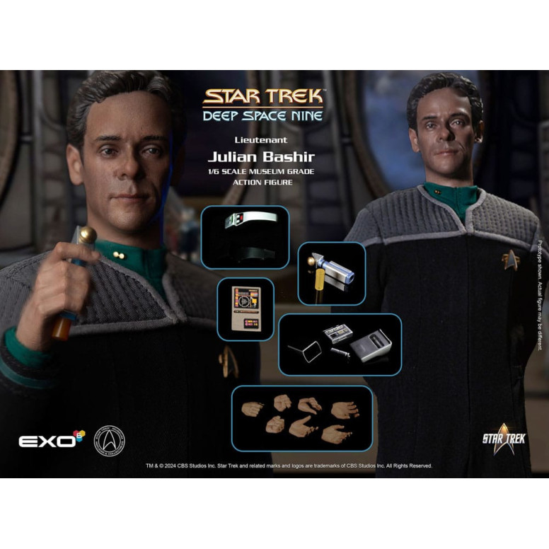 EXO-6 - Star Trek: Deep Space Nine - Julian Bashir Figura in scala 1:6