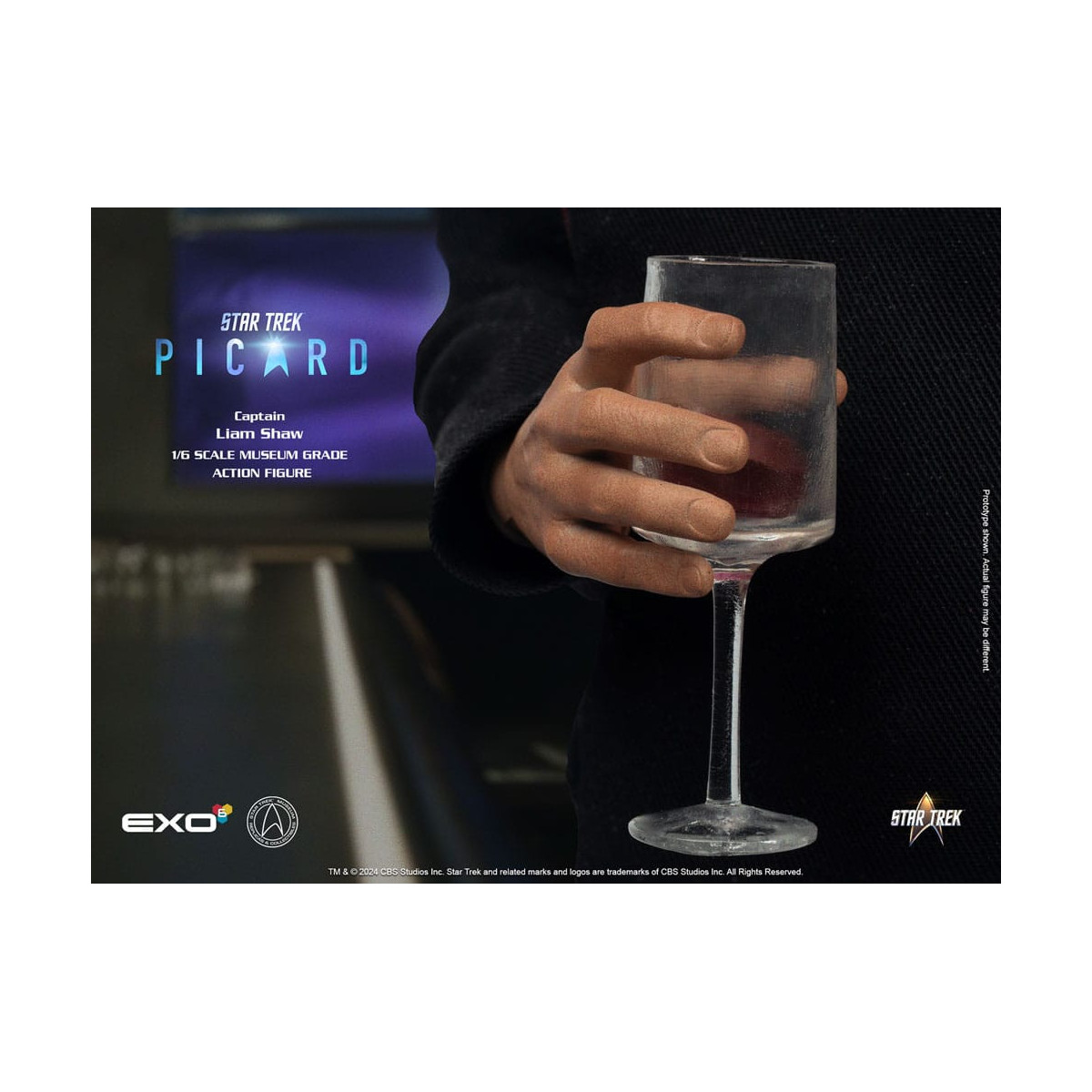 EXO-6 - Star Trek: Picard - Capitano Liam Shaw in scala 1:6