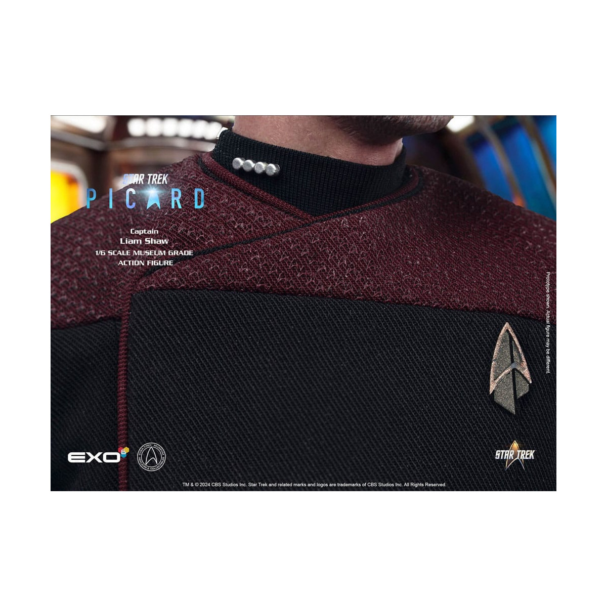 EXO-6 - Star Trek: Picard - Capitano Liam Shaw in scala 1:6