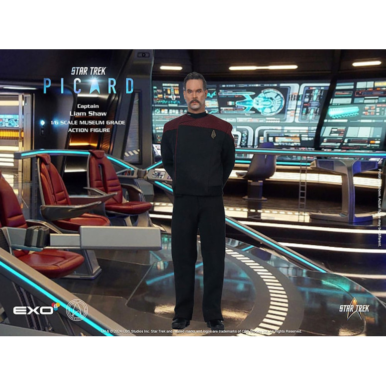EXO-6 - Star Trek: Picard - Capitano Liam Shaw in scala 1:6