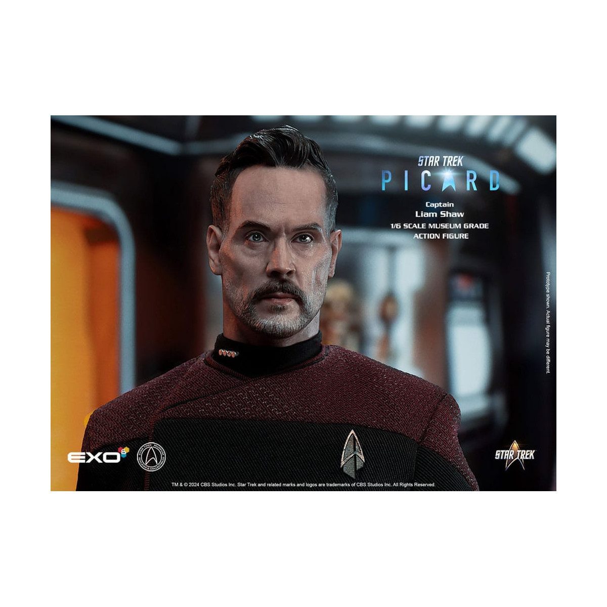 EXO-6 - Star Trek: Picard - Capitano Liam Shaw in scala 1:6