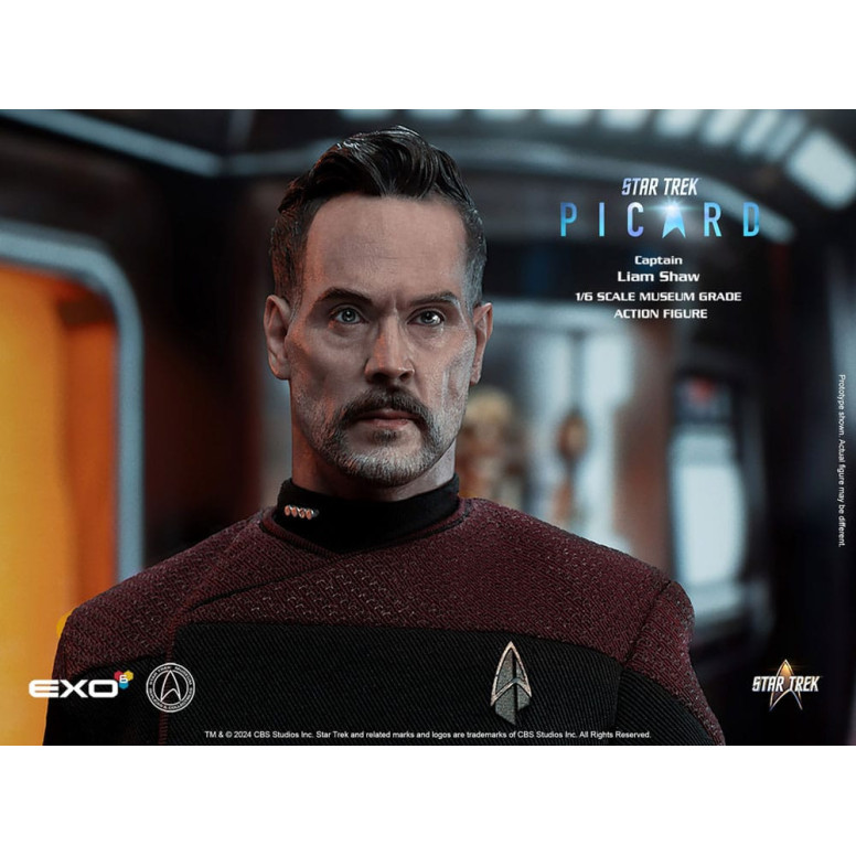 EXO-6 - Star Trek: Picard - Capitano Liam Shaw in scala 1:6