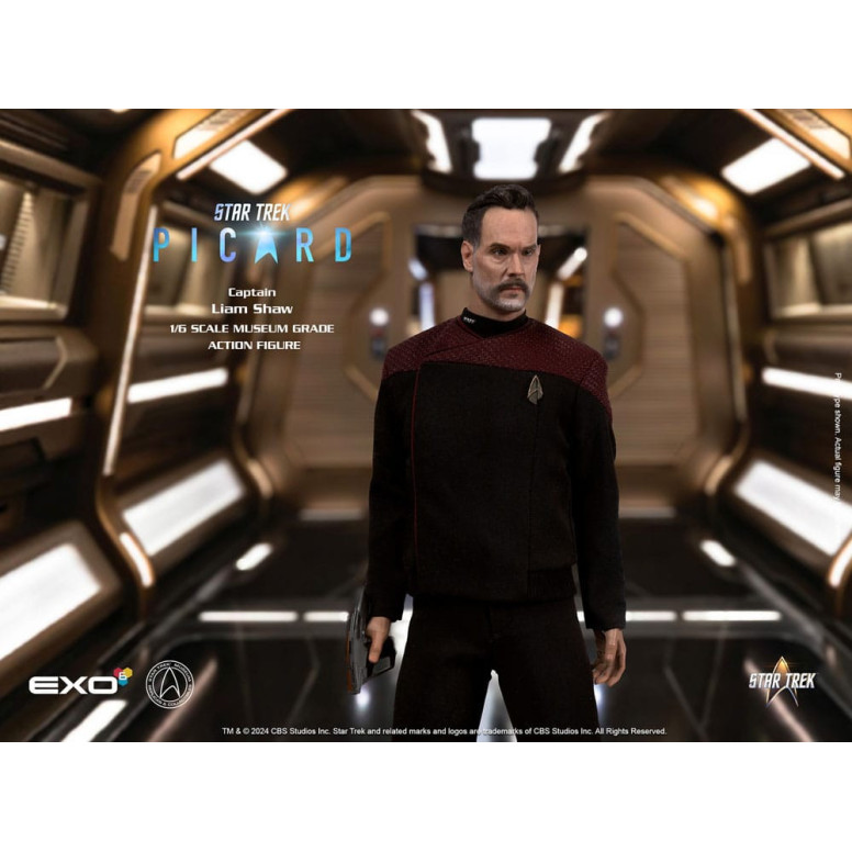 EXO-6 - Star Trek: Picard - Capitano Liam Shaw in scala 1:6