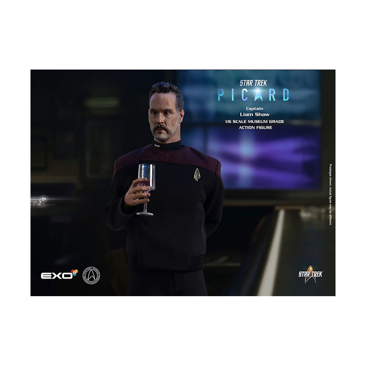 EXO-6 - Star Trek: Picard - Capitano Liam Shaw in scala 1:6