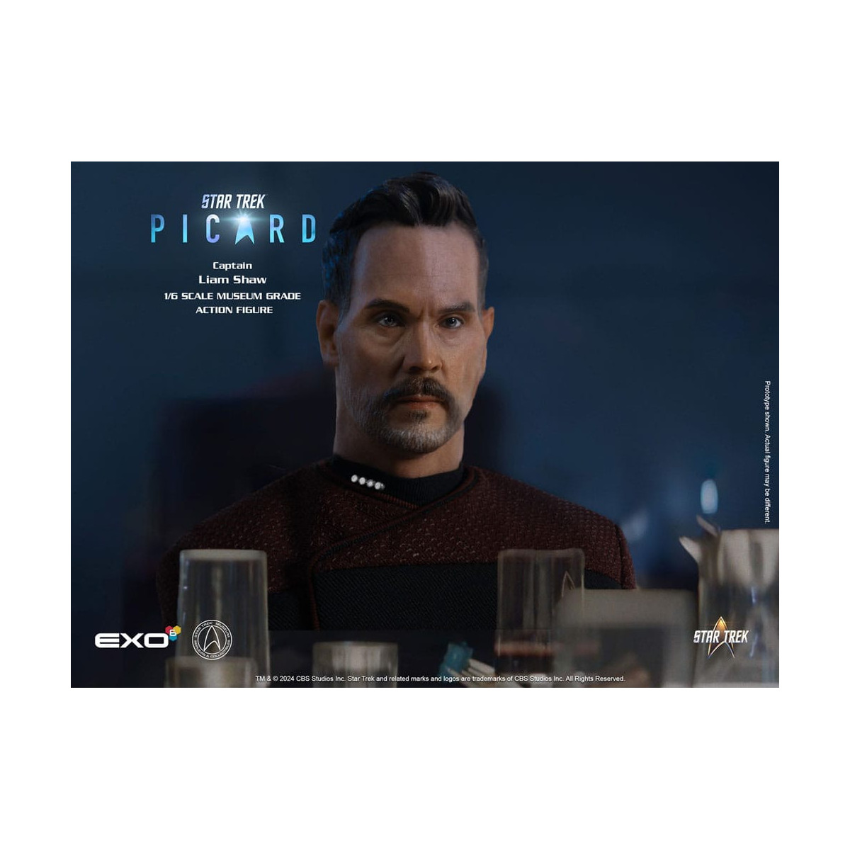 EXO-6 - Star Trek: Picard - Capitano Liam Shaw in scala 1:6