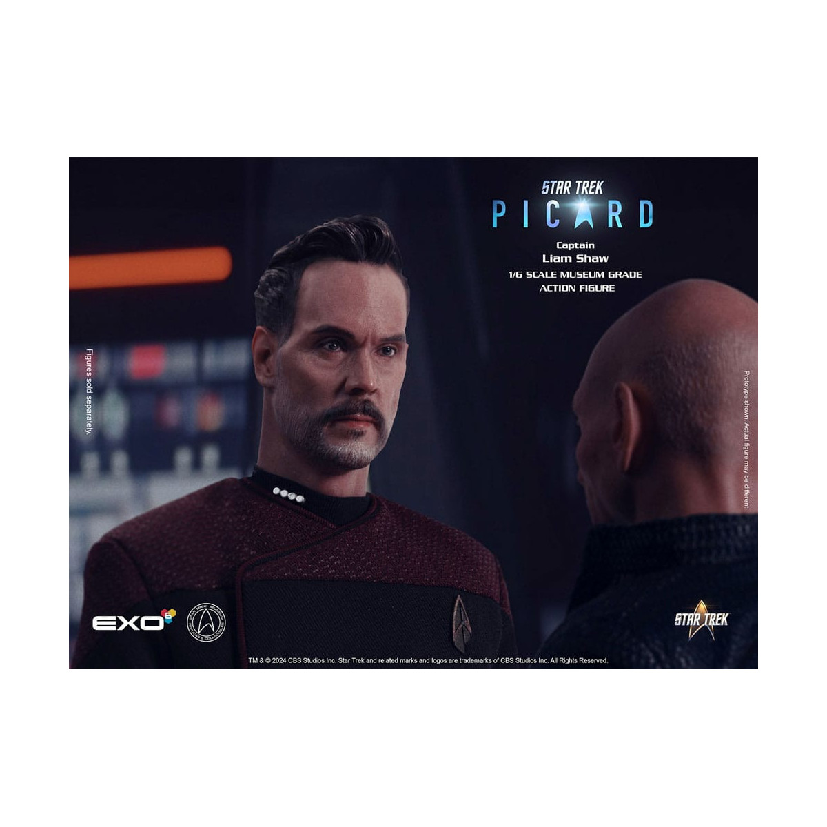 EXO-6 - Star Trek: Picard - Capitano Liam Shaw in scala 1:6