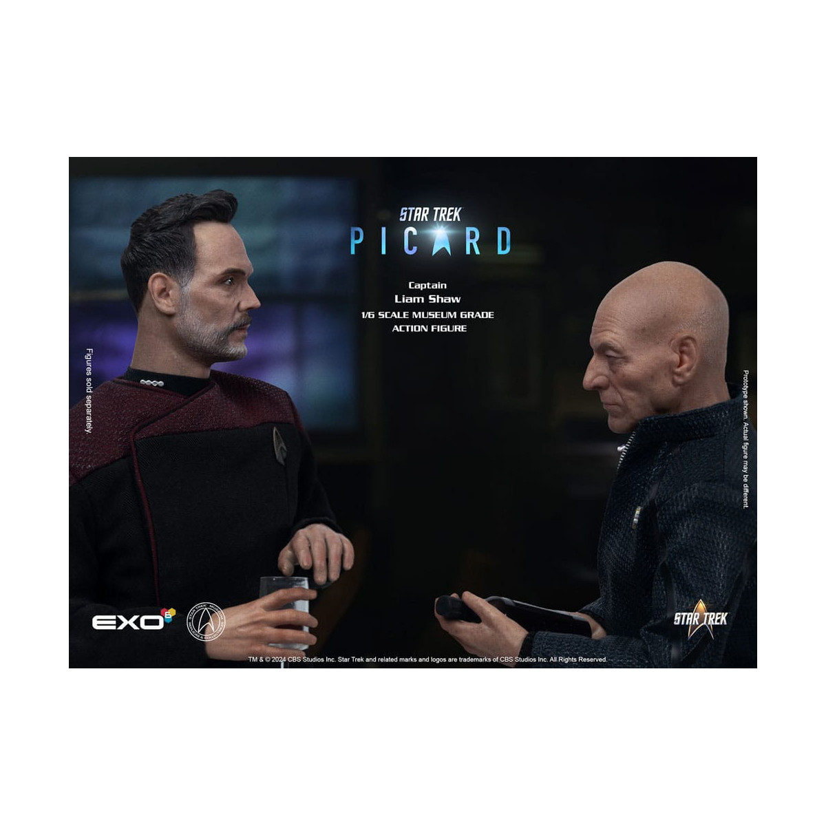 EXO-6 - Star Trek: Picard - Capitano Liam Shaw in scala 1:6