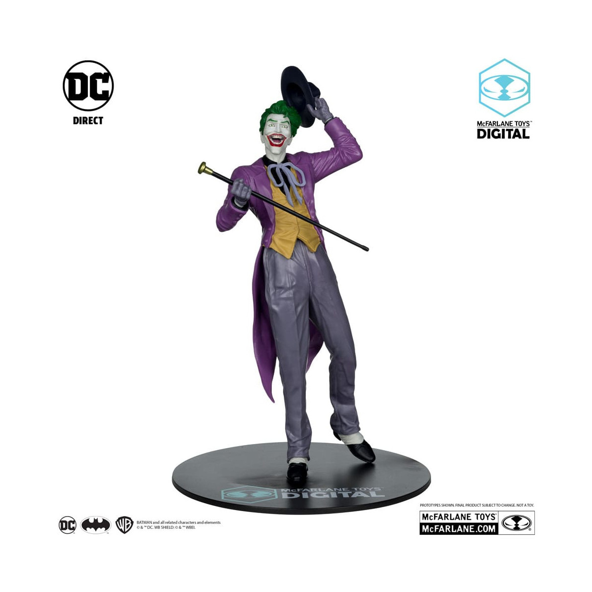 Mc Farlane Giocattoli Digitali DC Direct - Joker di Jason Fabok PVC 1/6