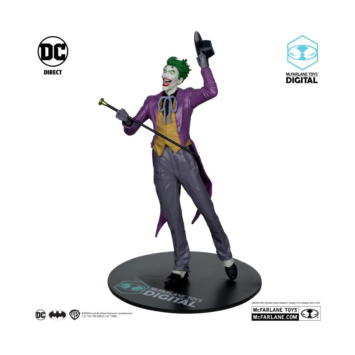 Mc Farlane Giocattoli Digitali DC Direct - Joker di Jason Fabok PVC 1/6