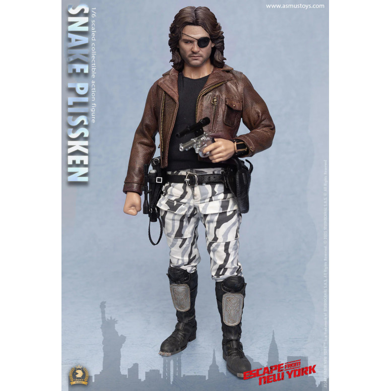 Asmus Toys - Snake Plissken Capelli scolpiti 1/6 - Fuga da NY