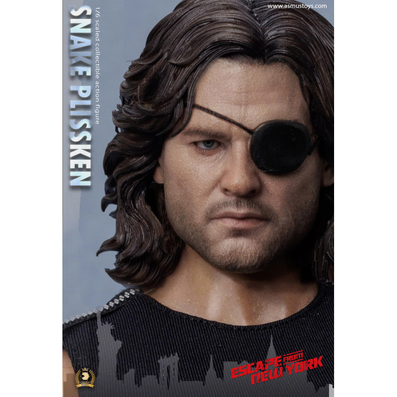 Asmus Toys - Snake Plissken Capelli scolpiti 1/6 - Fuga da NY