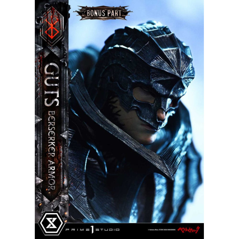 Prime 1 Studio Berserk - Armatura Berserker di Guts (Grunbeld vs. Guts) Versione Deluxe Bonus 1/4 Ultimate Premium Masterline