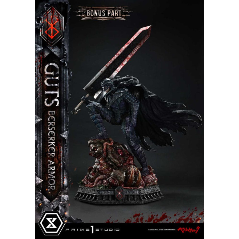 Prime 1 Studio Berserk - Armatura Berserker di Guts (Grunbeld vs. Guts) Versione Deluxe Bonus 1/4 Ultimate Premium Masterline