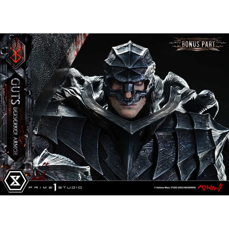 Prime 1 Studio Berserk - Armatura Berserker di Guts (Grunbeld vs. Guts) Versione Deluxe Bonus 1/4 Ultimate Premium Masterline