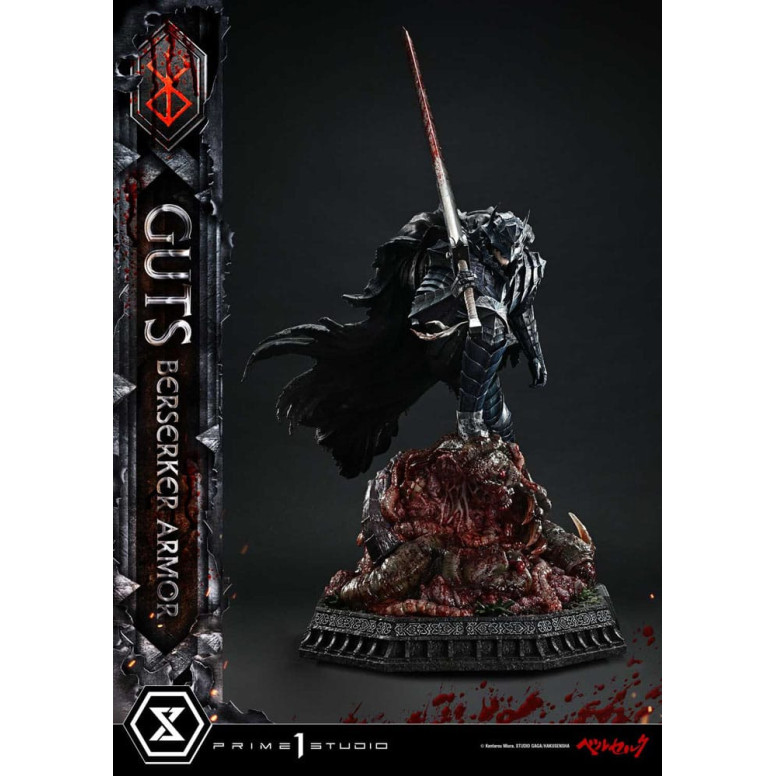 Prime 1 Studio Berserk - Armatura Berserker di Guts (Grunbeld vs. Guts) Versione Deluxe Bonus 1/4 Ultimate Premium Masterline