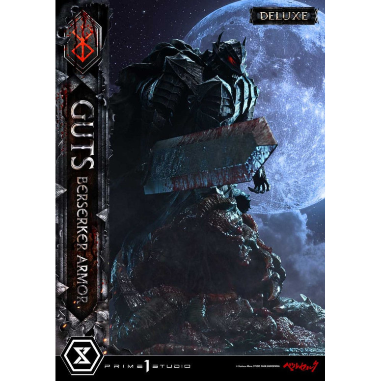 Prime 1 Studio Berserk - Armatura Berserker di Guts (Grunbeld vs. Guts) Versione Deluxe Bonus 1/4 Ultimate Premium Masterline